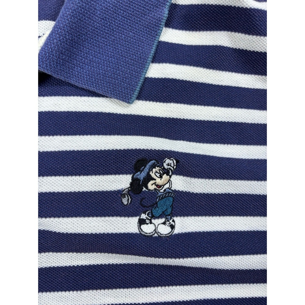 Vintage Disney World Mickey Mouse XL Golf Polo Ashworth USA Made 90s - Picture 2 of 7